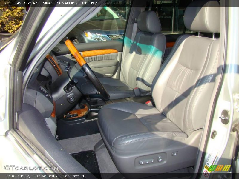 Silver Pine Metallic / Dark Gray 2005 Lexus GX 470