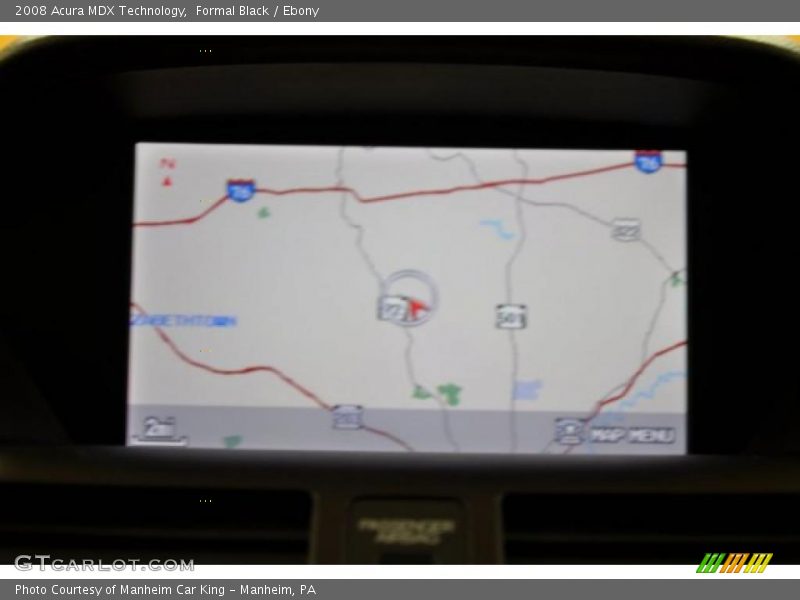 Formal Black / Ebony 2008 Acura MDX Technology