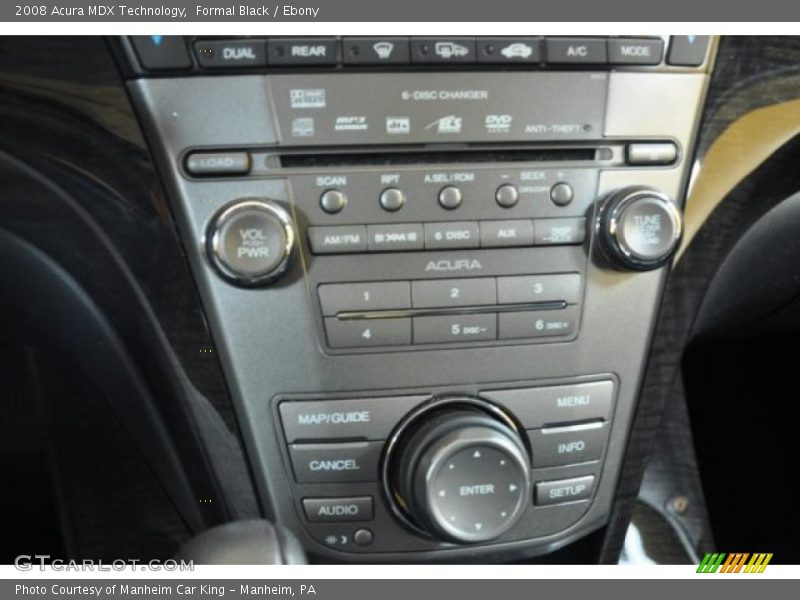 Formal Black / Ebony 2008 Acura MDX Technology