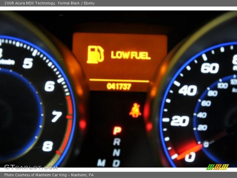 Formal Black / Ebony 2008 Acura MDX Technology