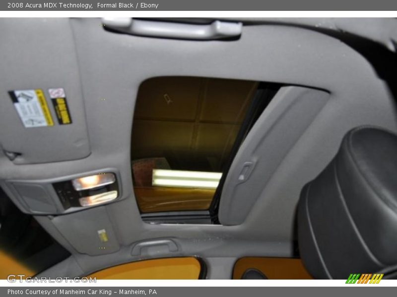 Formal Black / Ebony 2008 Acura MDX Technology