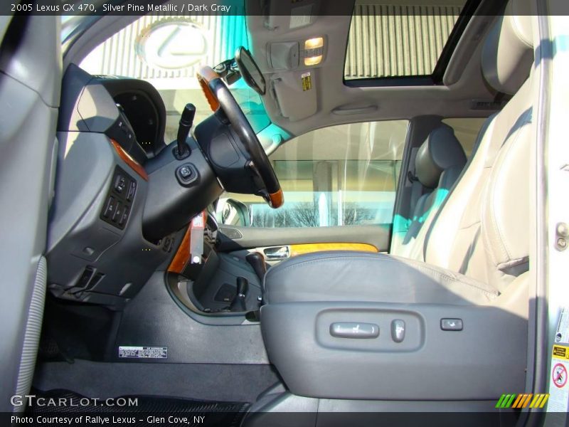 Silver Pine Metallic / Dark Gray 2005 Lexus GX 470