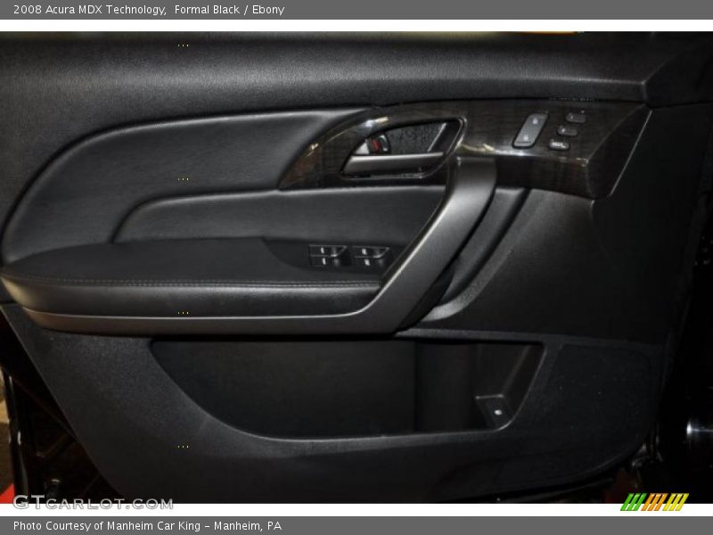 Formal Black / Ebony 2008 Acura MDX Technology