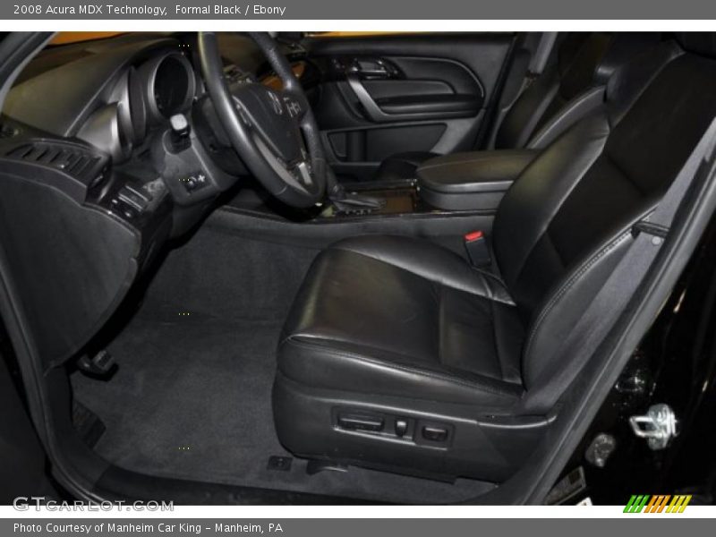 Formal Black / Ebony 2008 Acura MDX Technology