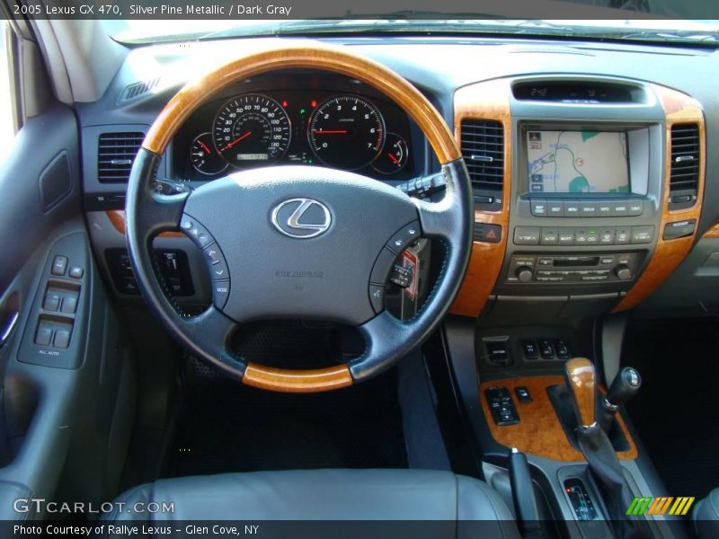Silver Pine Metallic / Dark Gray 2005 Lexus GX 470
