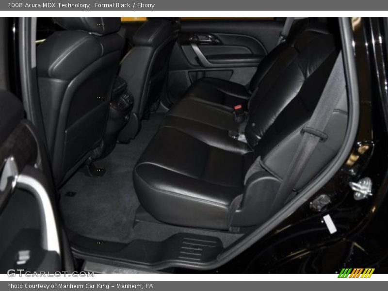 Formal Black / Ebony 2008 Acura MDX Technology
