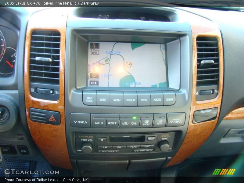 Silver Pine Metallic / Dark Gray 2005 Lexus GX 470