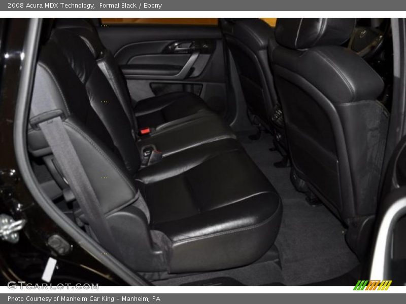 Formal Black / Ebony 2008 Acura MDX Technology