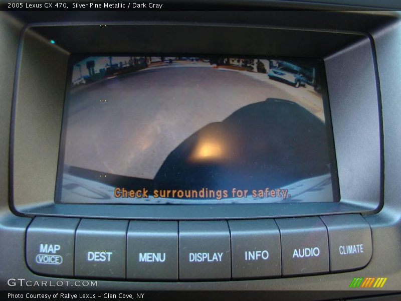 Silver Pine Metallic / Dark Gray 2005 Lexus GX 470