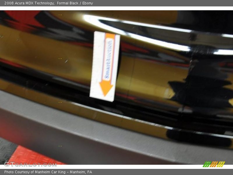 Formal Black / Ebony 2008 Acura MDX Technology