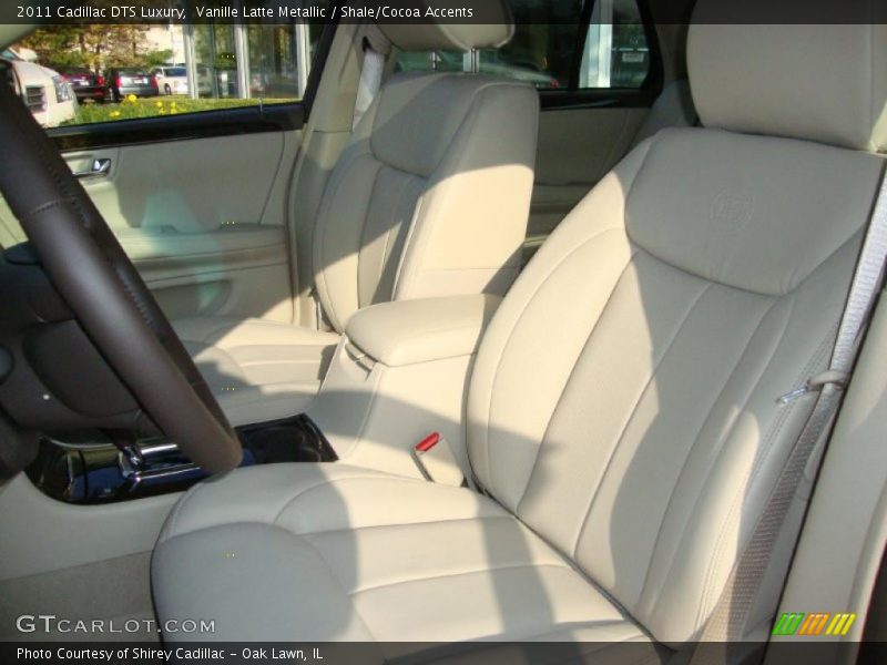 Vanille Latte Metallic / Shale/Cocoa Accents 2011 Cadillac DTS Luxury