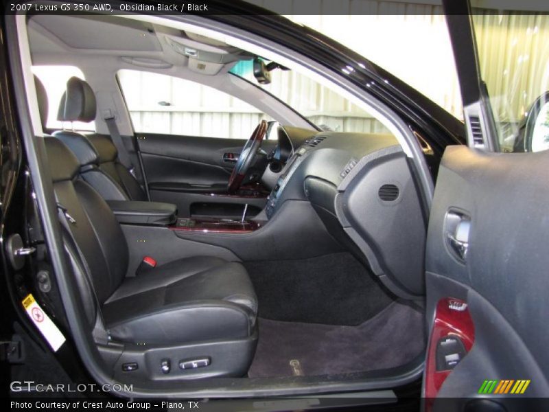 Obsidian Black / Black 2007 Lexus GS 350 AWD