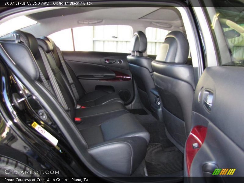 Obsidian Black / Black 2007 Lexus GS 350 AWD