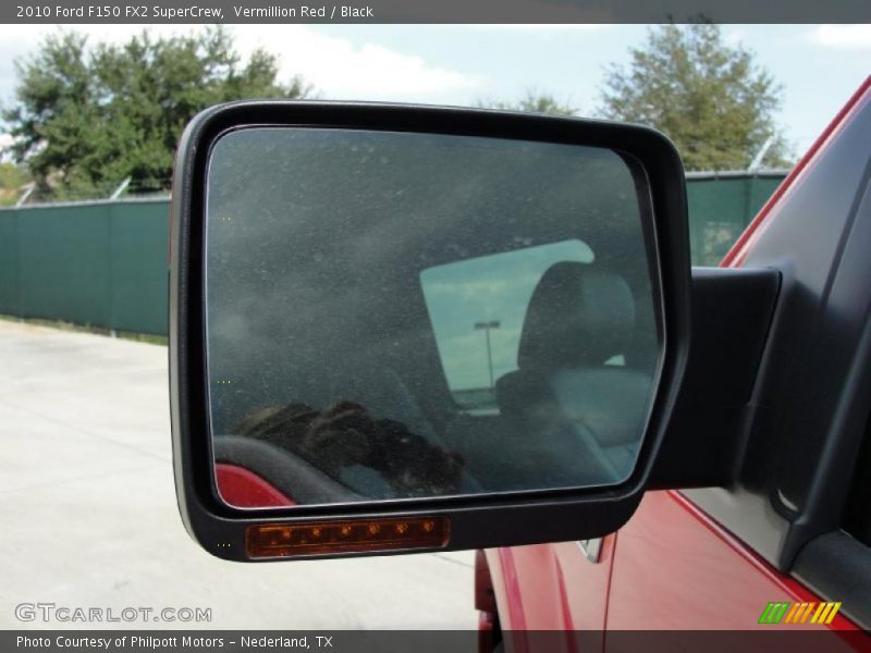 Vermillion Red / Black 2010 Ford F150 FX2 SuperCrew