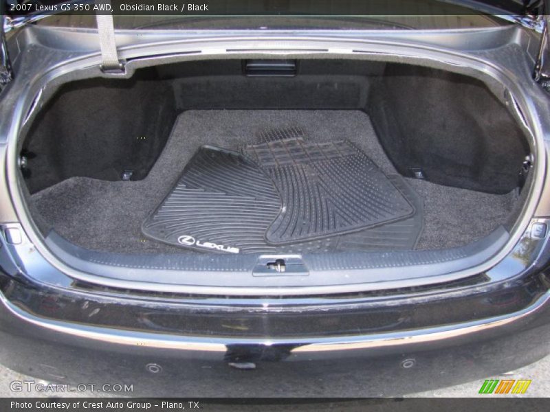 Obsidian Black / Black 2007 Lexus GS 350 AWD