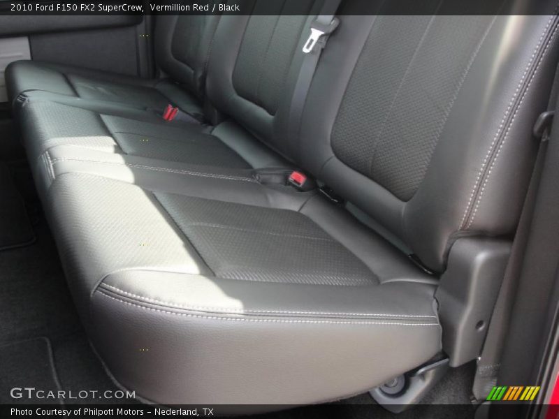 Vermillion Red / Black 2010 Ford F150 FX2 SuperCrew