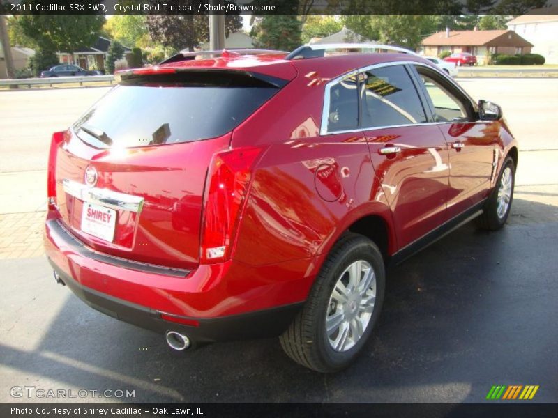 Crystal Red Tintcoat / Shale/Brownstone 2011 Cadillac SRX FWD
