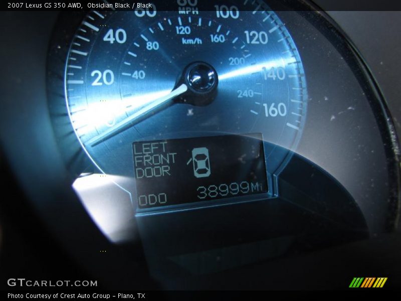 Obsidian Black / Black 2007 Lexus GS 350 AWD