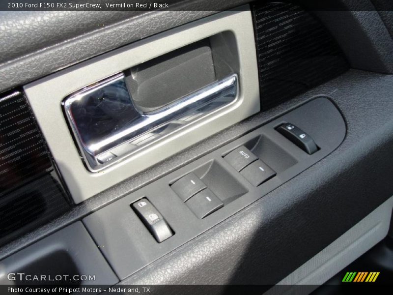 Vermillion Red / Black 2010 Ford F150 FX2 SuperCrew