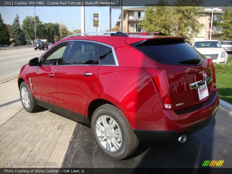 Crystal Red Tintcoat / Shale/Brownstone 2011 Cadillac SRX FWD