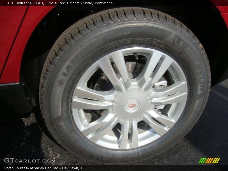 Crystal Red Tintcoat / Shale/Brownstone 2011 Cadillac SRX FWD