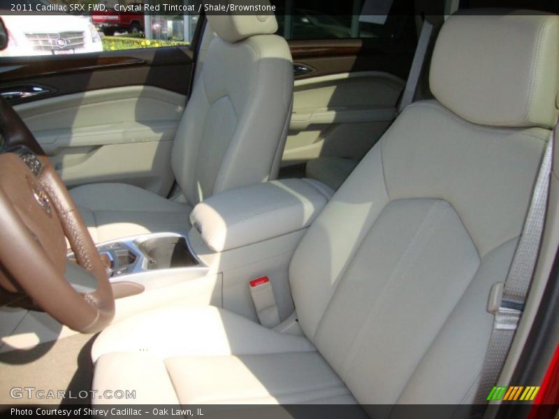 Crystal Red Tintcoat / Shale/Brownstone 2011 Cadillac SRX FWD