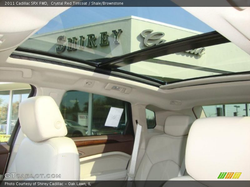 Crystal Red Tintcoat / Shale/Brownstone 2011 Cadillac SRX FWD