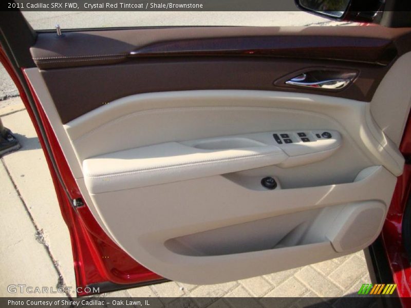 Crystal Red Tintcoat / Shale/Brownstone 2011 Cadillac SRX FWD