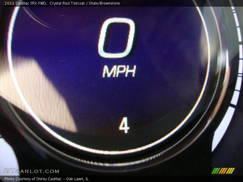 Crystal Red Tintcoat / Shale/Brownstone 2011 Cadillac SRX FWD