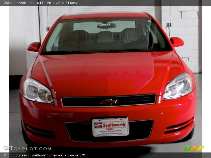 Victory Red / Ebony 2009 Chevrolet Impala LT