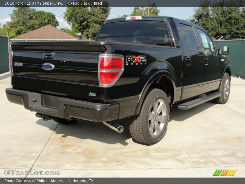 Tuxedo Black / Black 2010 Ford F150 FX2 SuperCrew