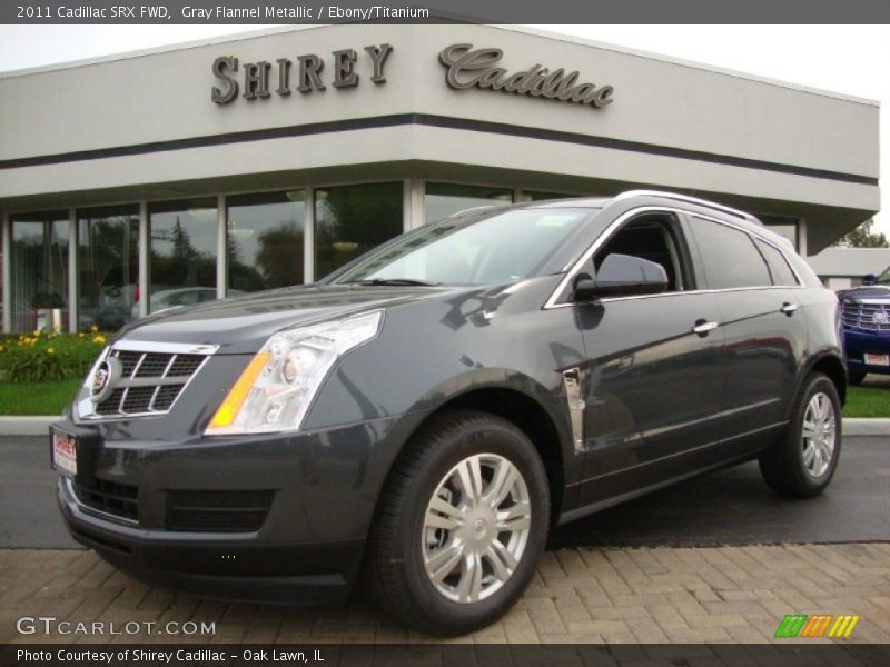 Gray Flannel Metallic / Ebony/Titanium 2011 Cadillac SRX FWD