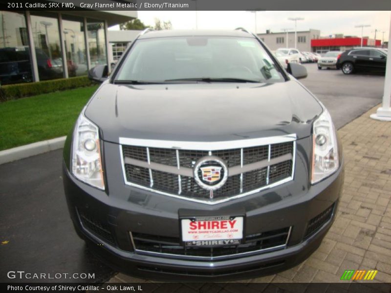 Gray Flannel Metallic / Ebony/Titanium 2011 Cadillac SRX FWD