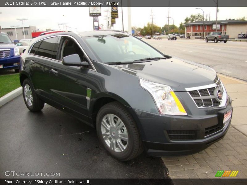 Gray Flannel Metallic / Ebony/Titanium 2011 Cadillac SRX FWD