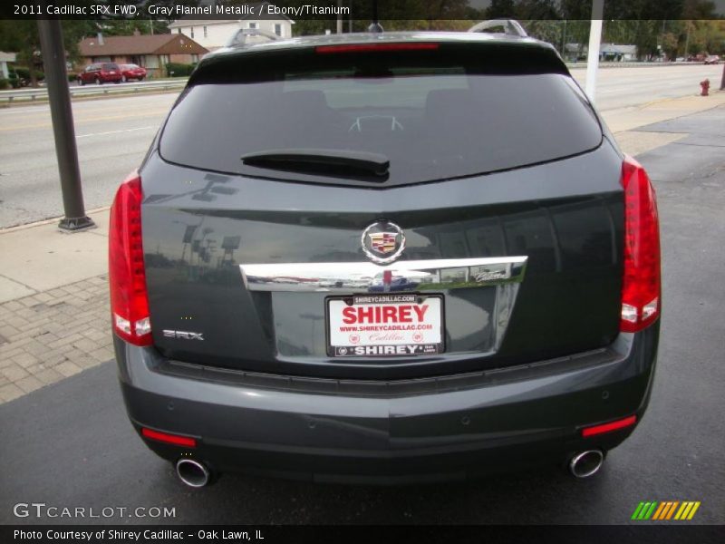 Gray Flannel Metallic / Ebony/Titanium 2011 Cadillac SRX FWD