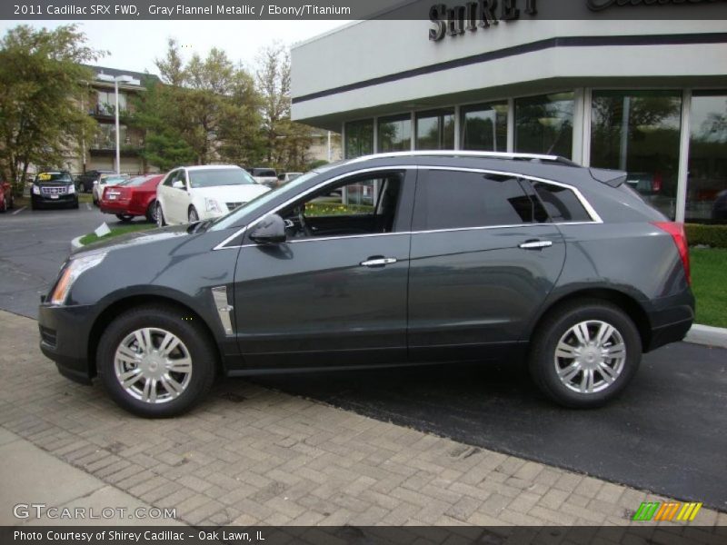 Gray Flannel Metallic / Ebony/Titanium 2011 Cadillac SRX FWD