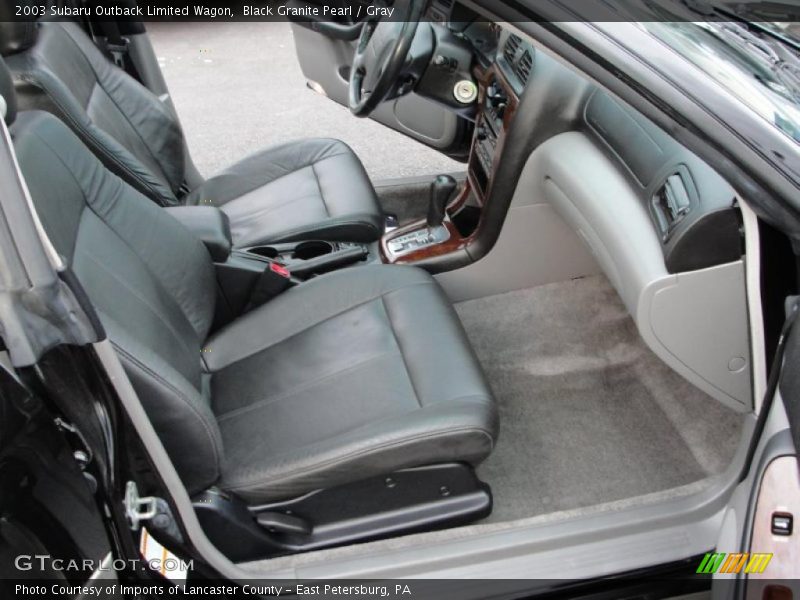  2003 Outback Limited Wagon Gray Interior