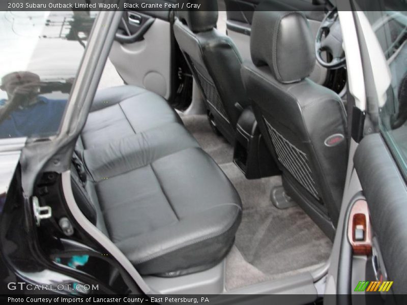  2003 Outback Limited Wagon Gray Interior