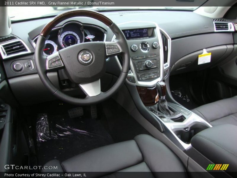 Gray Flannel Metallic / Ebony/Titanium 2011 Cadillac SRX FWD