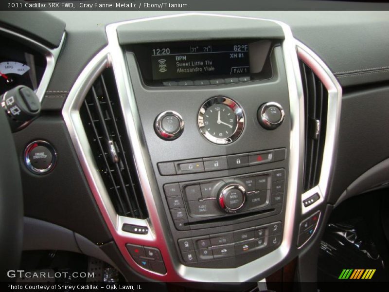 Gray Flannel Metallic / Ebony/Titanium 2011 Cadillac SRX FWD