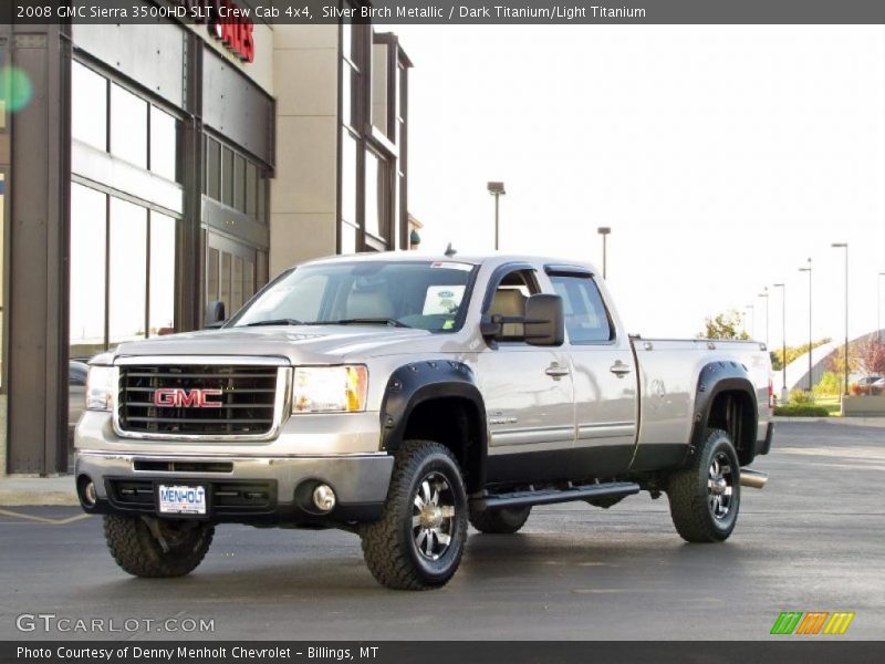 Front 3/4 View of 2008 Sierra 3500HD SLT Crew Cab 4x4