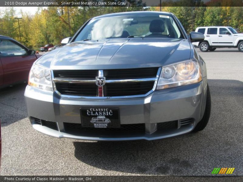Silver Steel Metallic / Dark Slate Gray 2010 Dodge Avenger Express