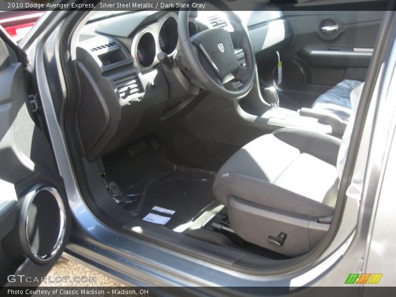 Silver Steel Metallic / Dark Slate Gray 2010 Dodge Avenger Express
