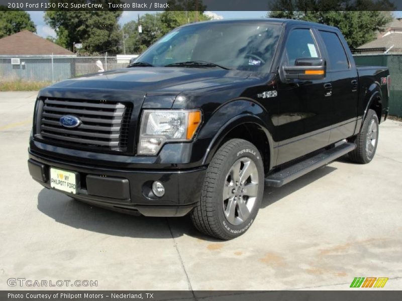 Tuxedo Black / Black 2010 Ford F150 FX2 SuperCrew