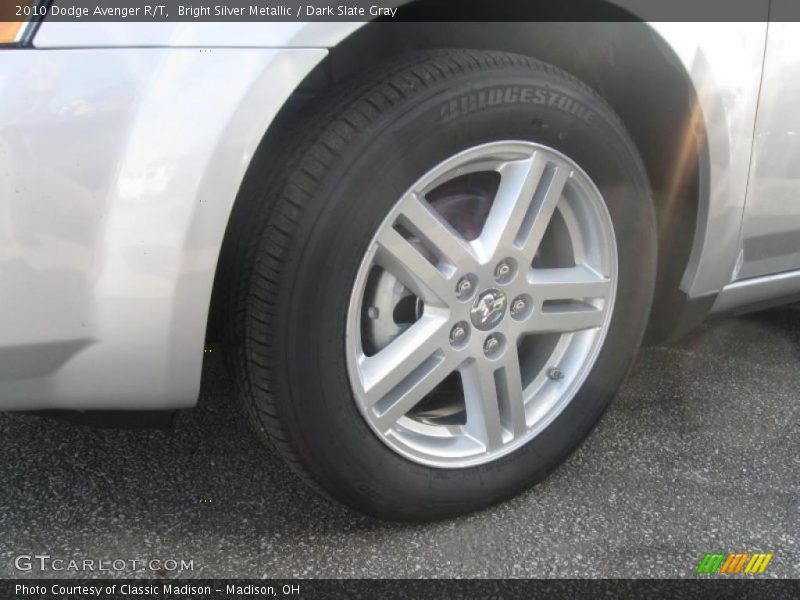 Bright Silver Metallic / Dark Slate Gray 2010 Dodge Avenger R/T