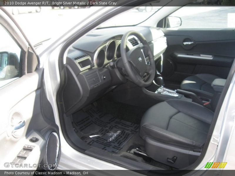 Bright Silver Metallic / Dark Slate Gray 2010 Dodge Avenger R/T