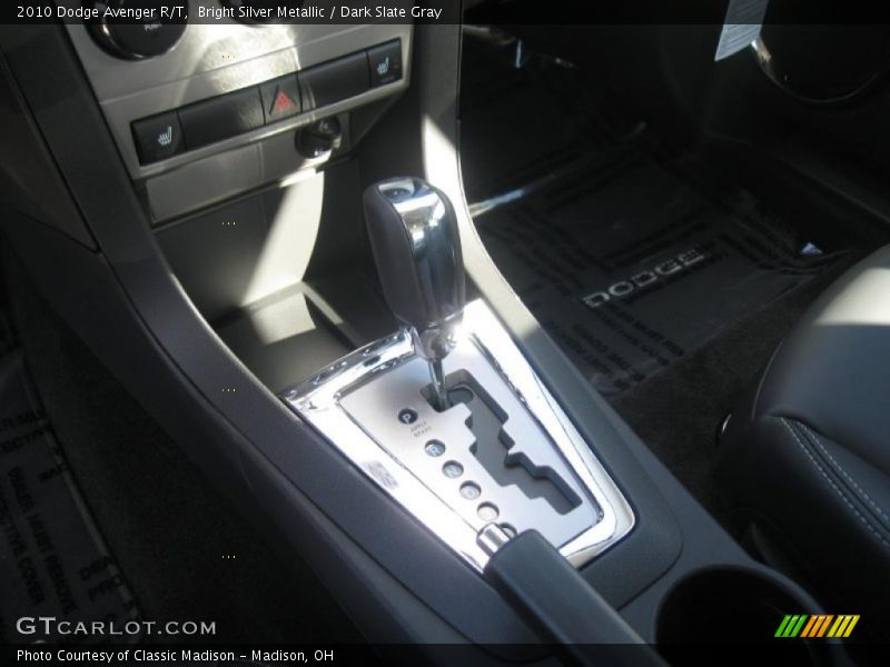 Bright Silver Metallic / Dark Slate Gray 2010 Dodge Avenger R/T