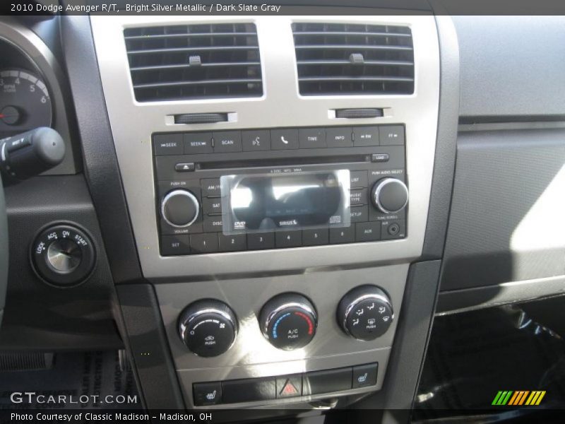Bright Silver Metallic / Dark Slate Gray 2010 Dodge Avenger R/T