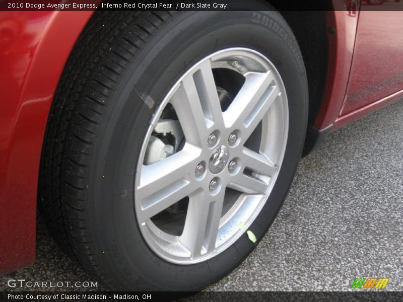 Inferno Red Crystal Pearl / Dark Slate Gray 2010 Dodge Avenger Express