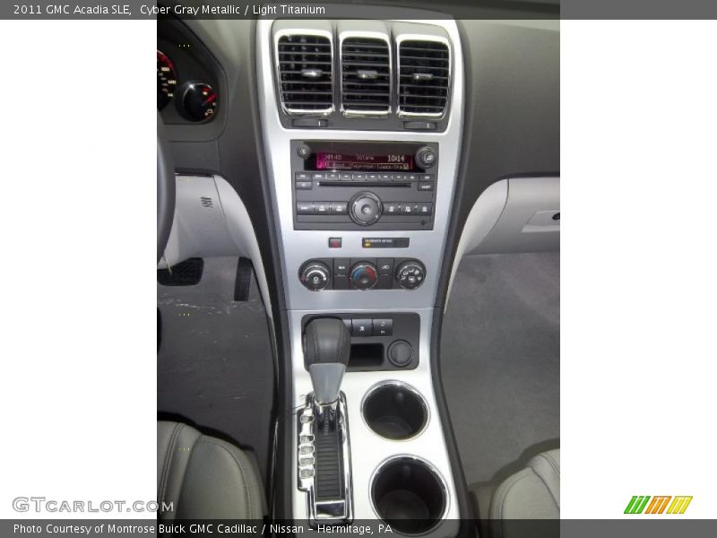 Controls of 2011 Acadia SLE